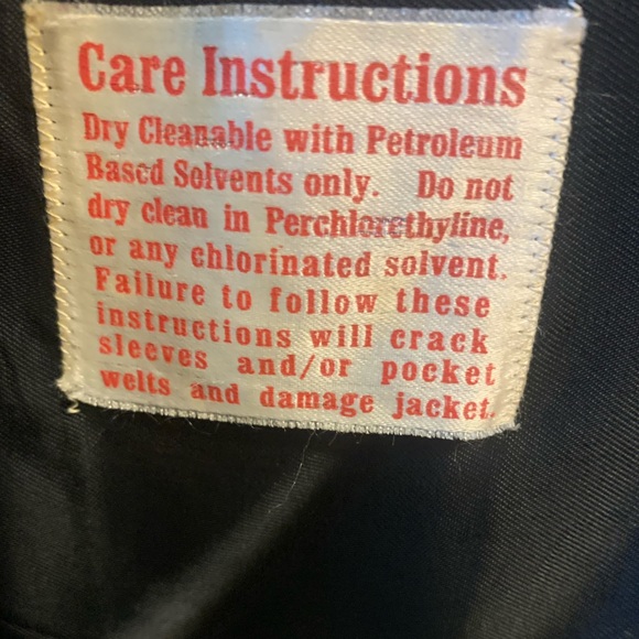 Vintage 1981 Letterman Jacket w/Zip Up Hood Blue & Red Sz S-M Unisex - Picture 6 of 7